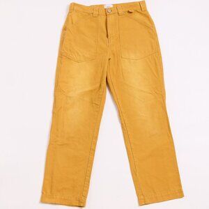 BDG Straight Fit Canvas Work Pant | Men's Size 32 | Golden Wheat color